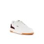Sneakers uomo bianche da basket con dettaglio laterale